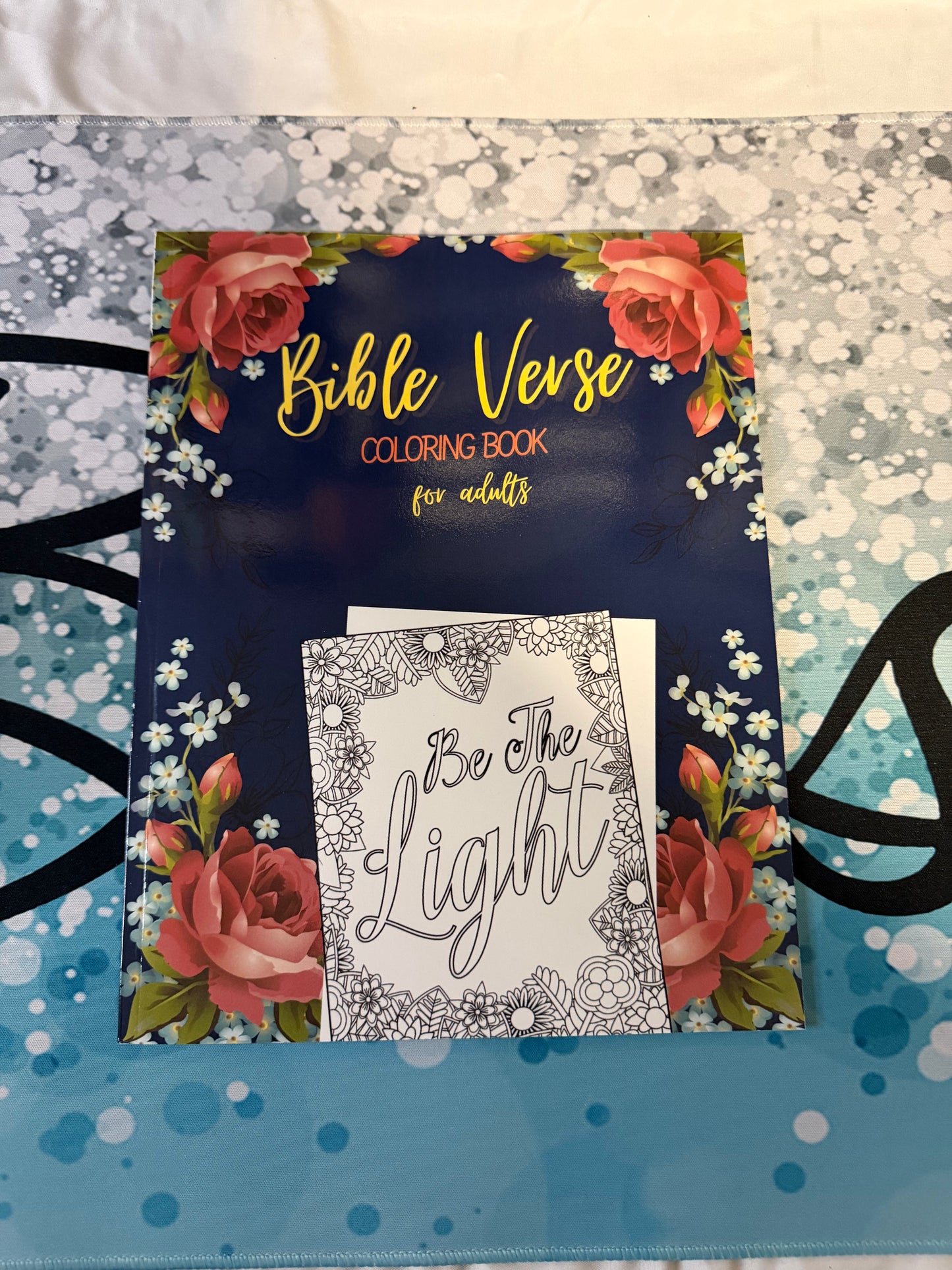 Coloring Book with Colored Pencils